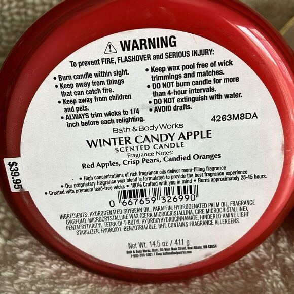 Bath and Body Works Bow Lid Candles - Picture 4 of 6